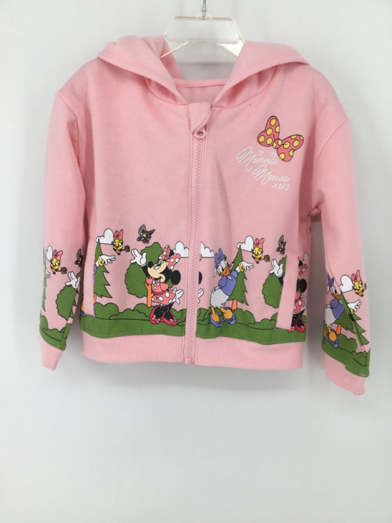 Disney Child Size 4 Pink Hoodie - girls