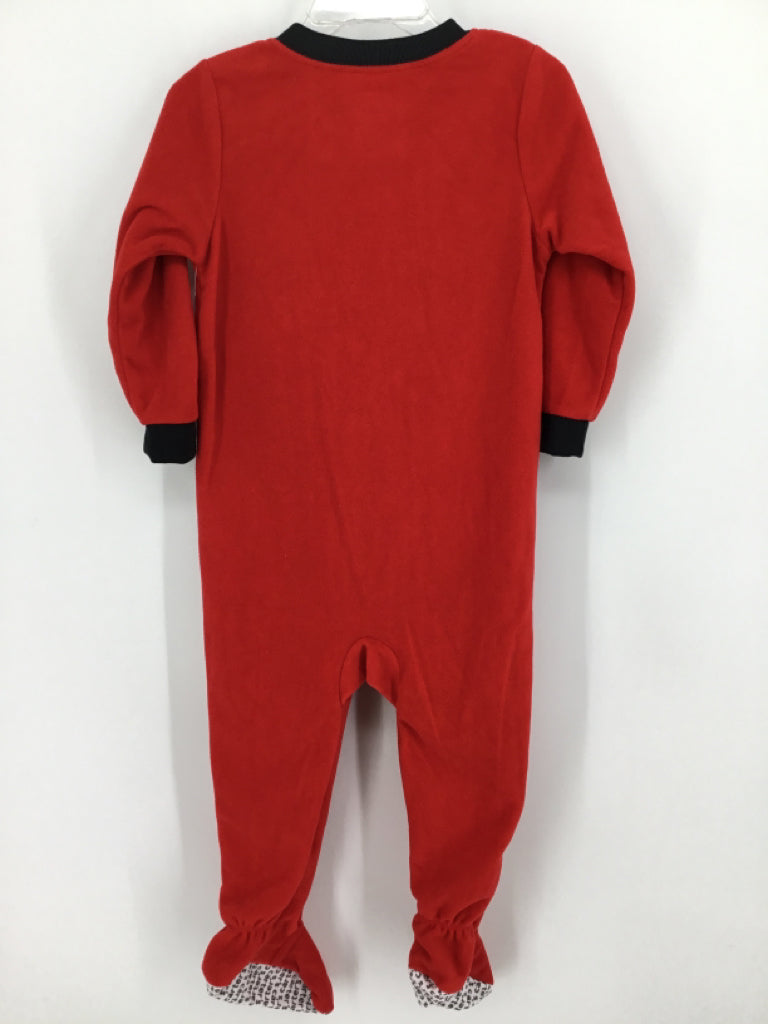 Carter's Child Size 2 Red Christmas Sleeper