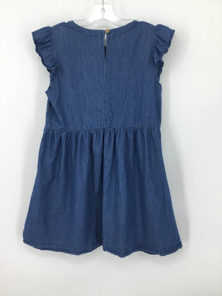 Copper Key Child Size 8 Blue Dress - girls