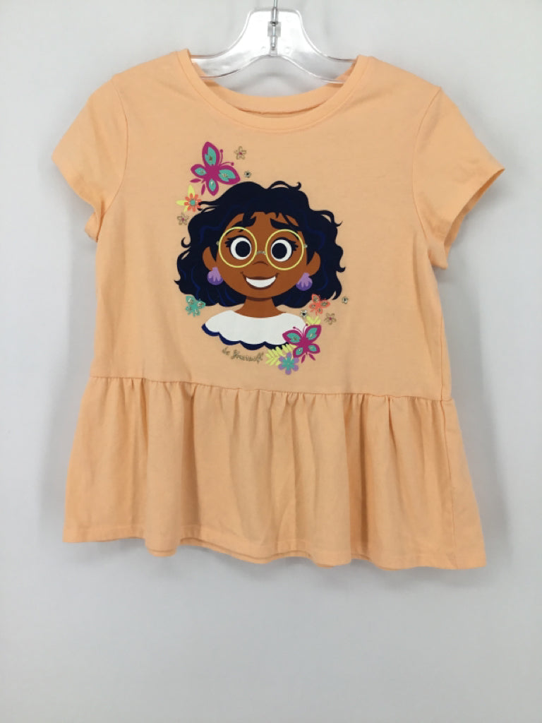 jumping beans + Disney Child Size 10 Peach T-shirt - girls