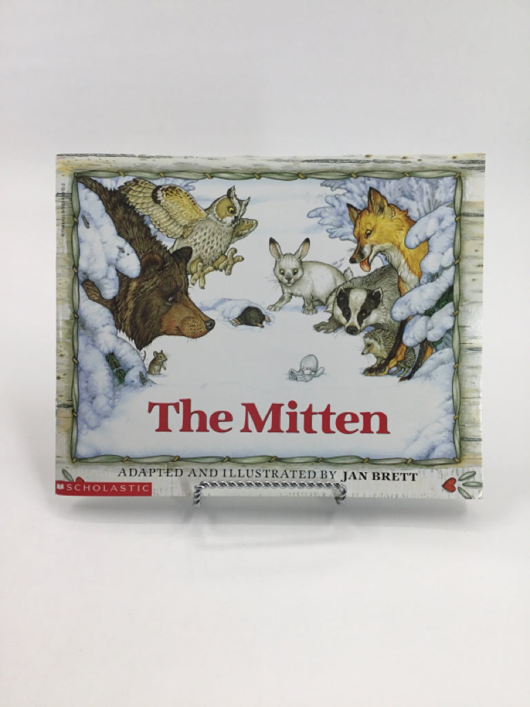 Scholastic The Mitten Paper Back Book