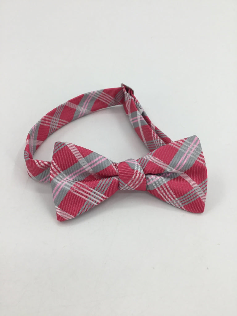 brandless Child Size Youth Pink Stripe Tie/Bowtie