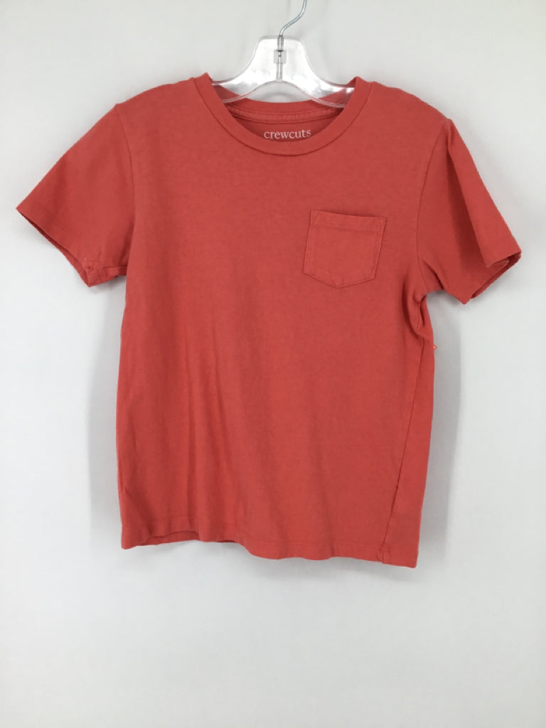 Crewcuts Child Size 8 Peach Solid T-shirt - boys
