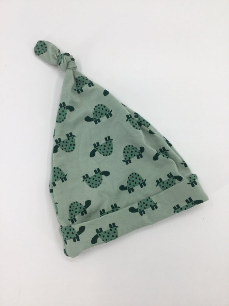 Hanna Andersson Child Size XX-Small Green Print Hats - boys