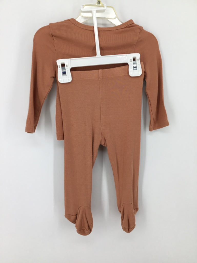 cloud island Child Size 6-9 Months Tan Solid Outfit - boys