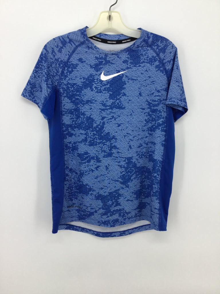 Nike Child Size 10 Blue T-shirt - girls