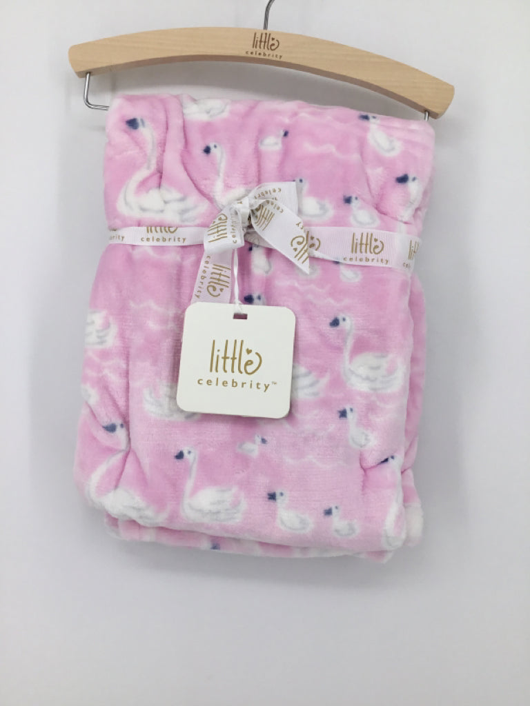 Little Celebrity Pink Print Blanket