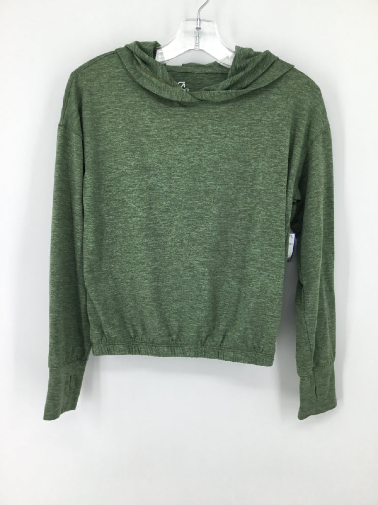 Gap Fit Child Size 8 Green Marbled Shirt - boys