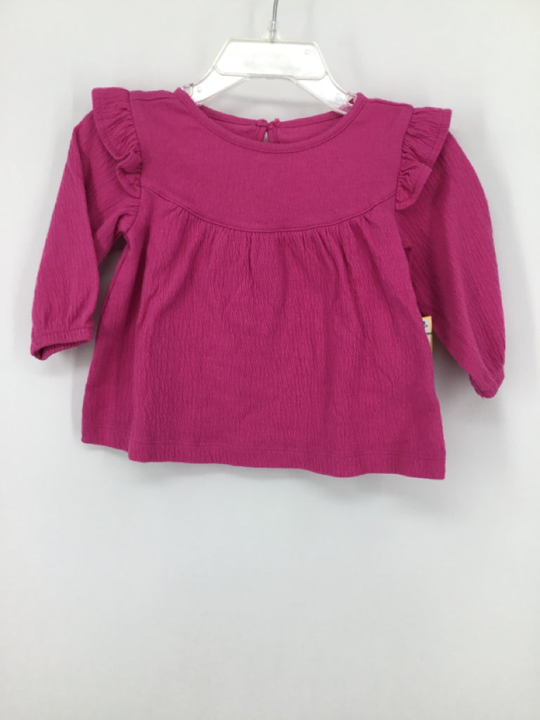 Just One You Made by Carters Child Size 6 Months Pink Shirt - girls