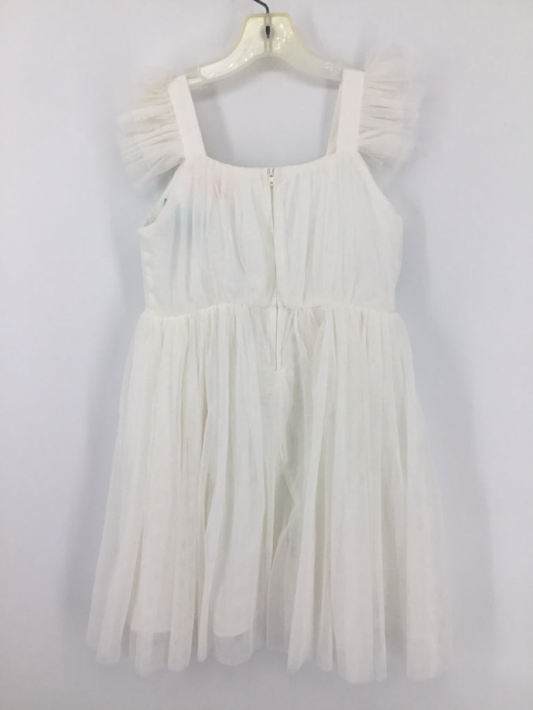 Bonnie Jean Child Size 6 White Dress - girls