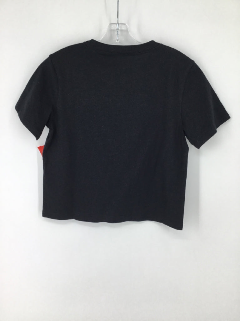 Adidas Child Size 8 Black T-shirt - girls