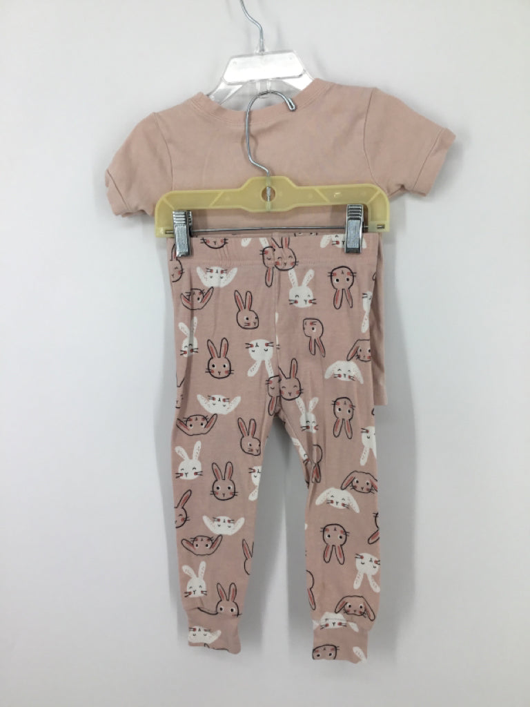 Old Navy Child Size 2 Pink Easter Pajamas