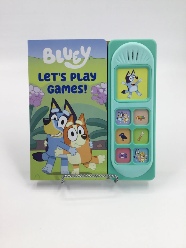 Bluey: Let's Play Games! Hardback Book