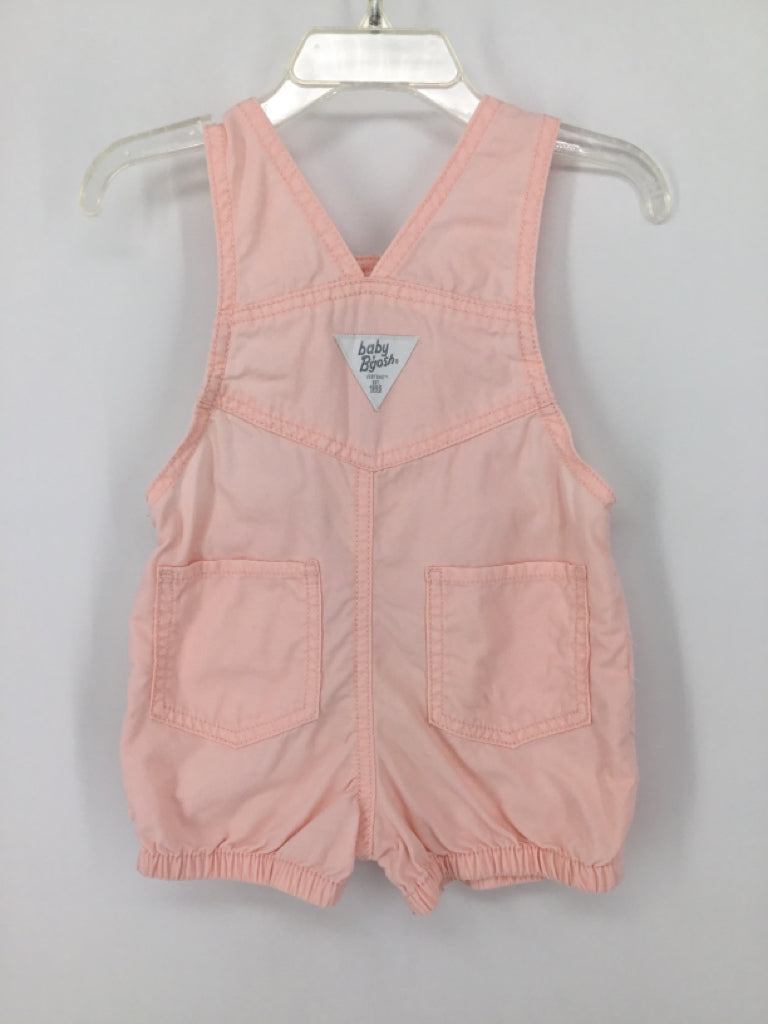 baby B'gosh Child Size 12 Months Pink Overalls - girls