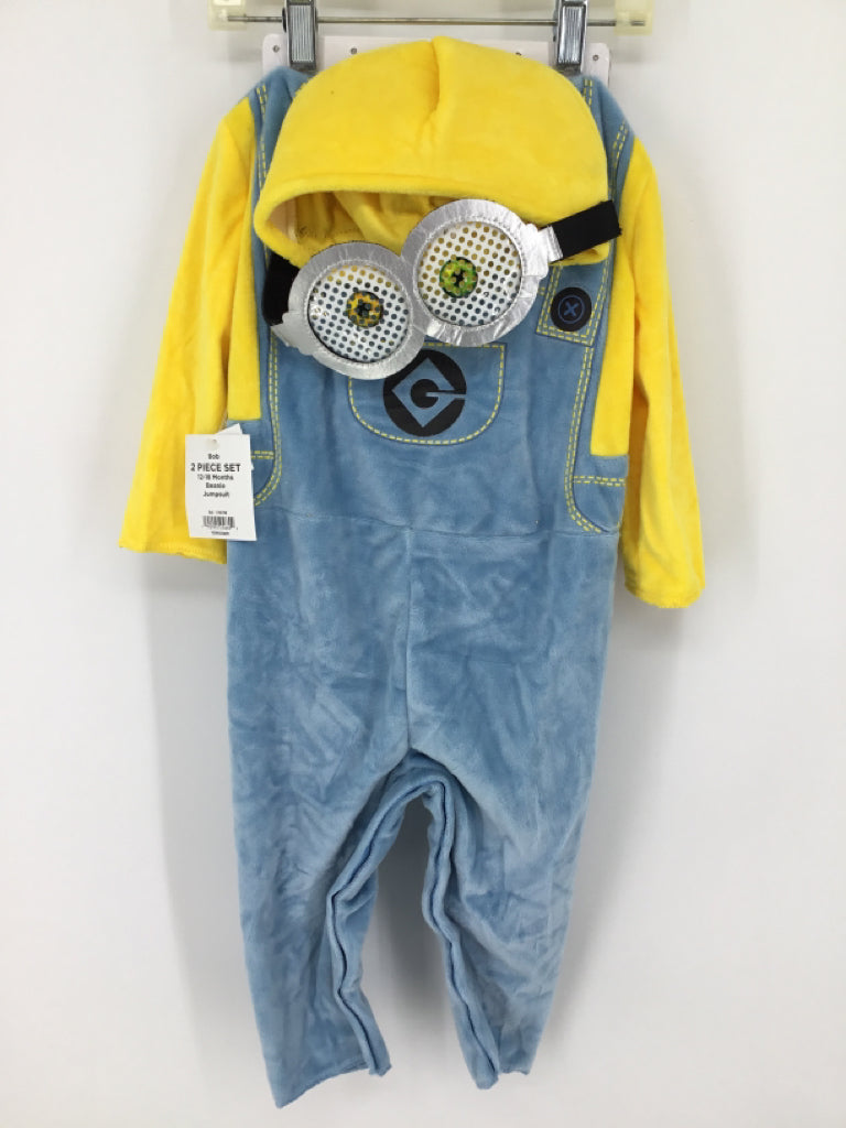 Illumination Child Size 12-18 Months Blue Minnion Halloween Costume