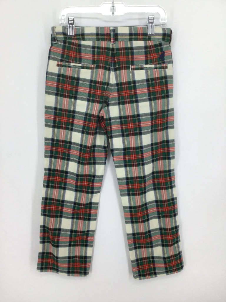 The Beaufort Bonnet Co Child Size 7 Green Christmas Pants