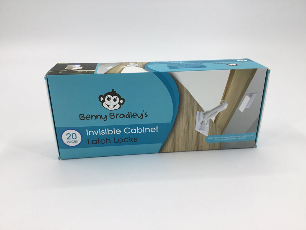 Benny Bradley's Invisible Cabinet Latch Locks
