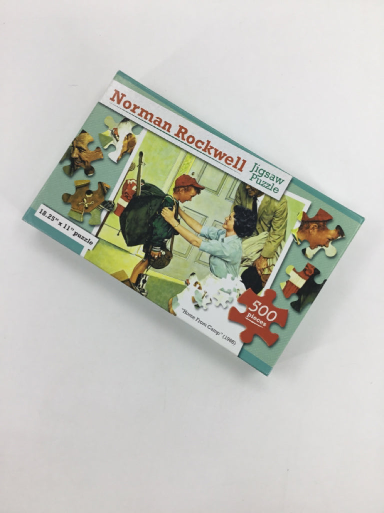Norman Rockwell "Home From Camp" Puzzle