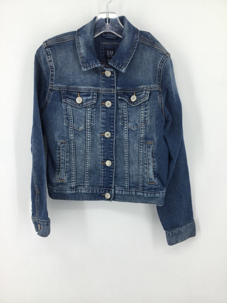 Gap Denim Child Size 8 Blue Jacket - girls