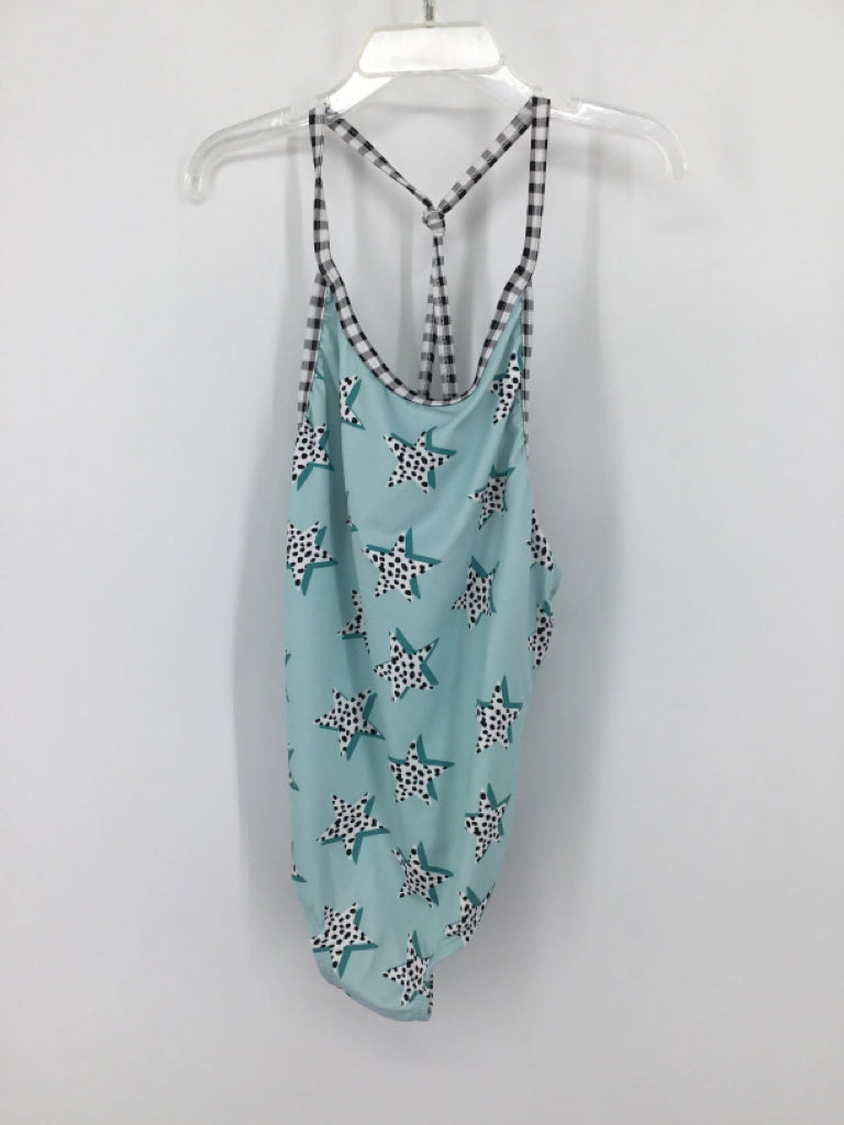 Paper Boat Child Size 6 Blue Swimwear - girls