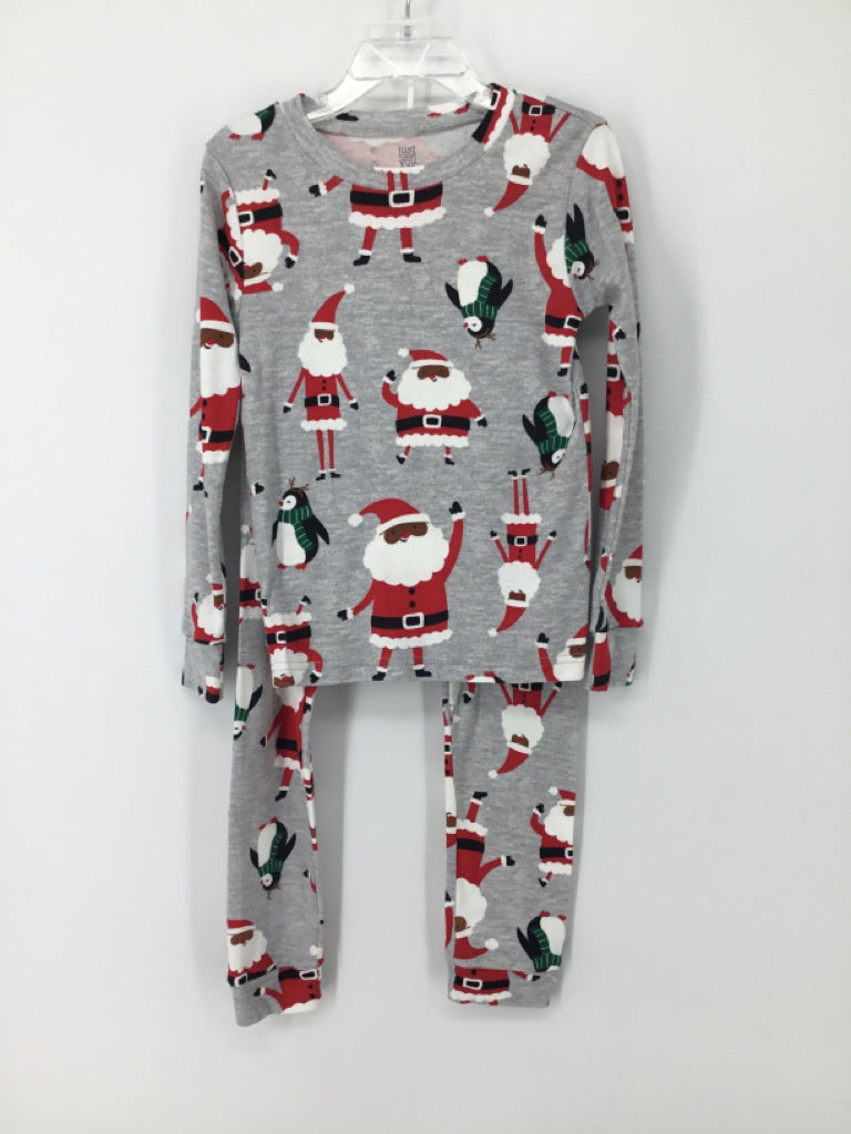Just One You Made by Carters Child Size 5 Gray Christmas Pajamas