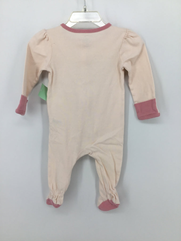 cloud island Child Size 3-6 Months Pink Sleepers