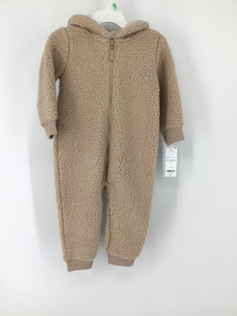 Carter's Child Size 18 Months Tan Outfit