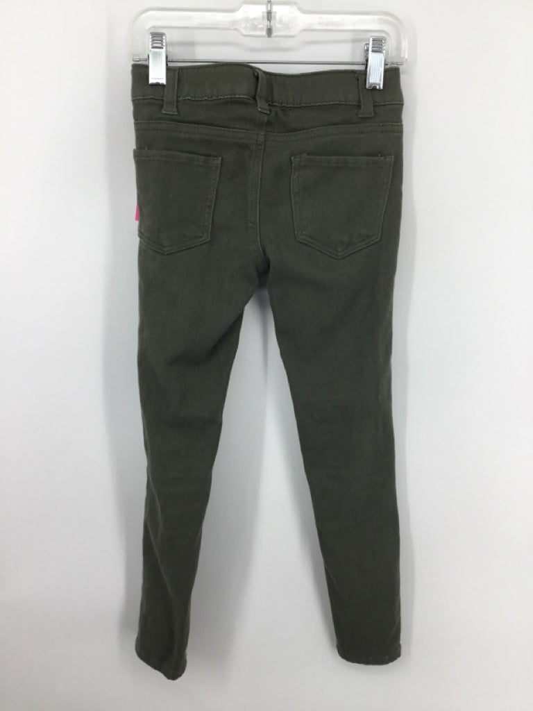 Hippie Girl Child Size 6 Green Pants - girls