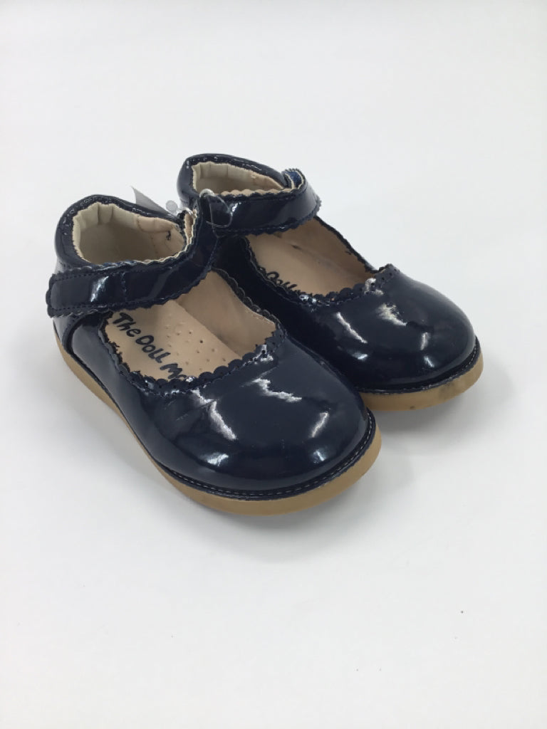 The Doll Maker Child Size 7 Toddler Navy Dress Shoes