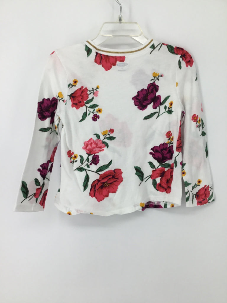 Old Navy Child Size 3 White T-shirt - girls