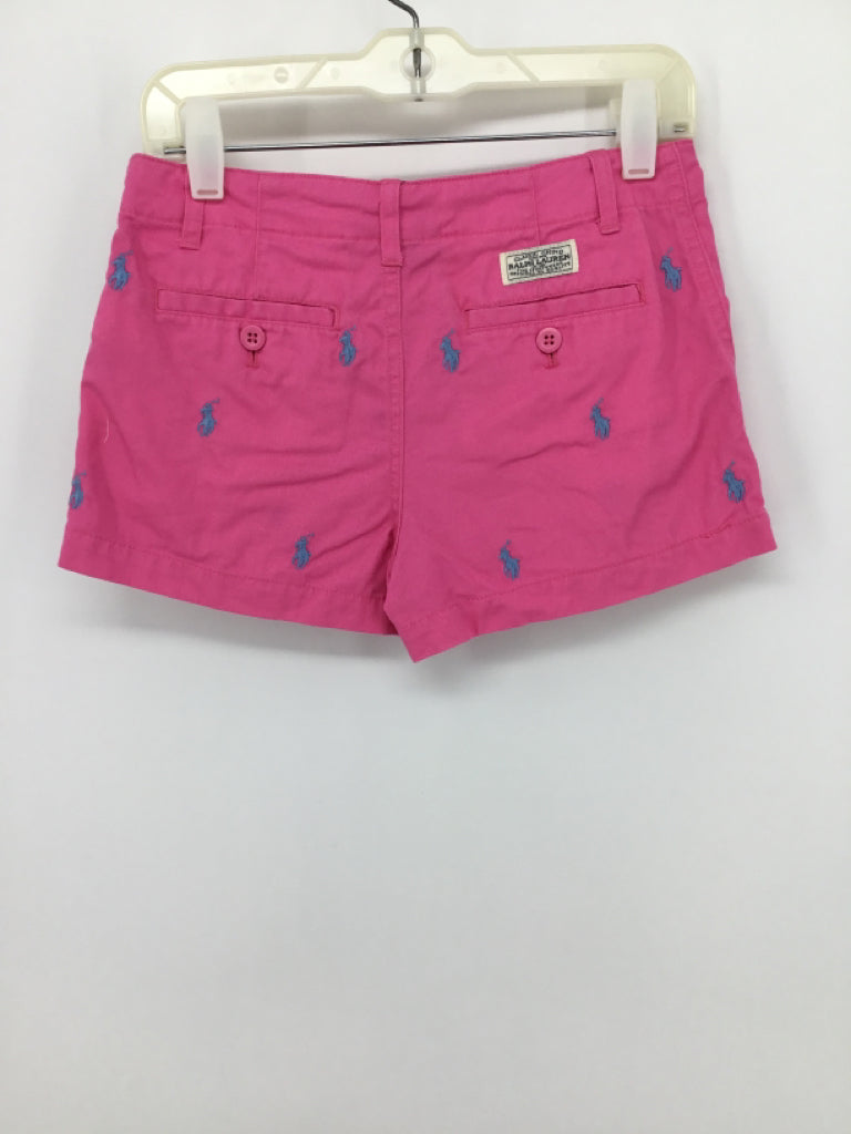 Ralph Lauren Child Size 8 Pink Shorts - girls