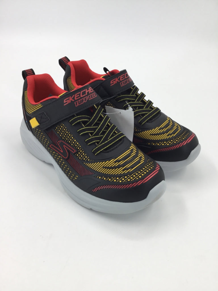 Skechers Child Size 4 Youth Black Sneakers