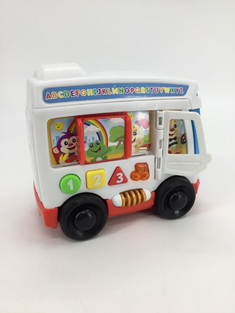 Fisher Price Laugh & Learn Learn Around Town Bus