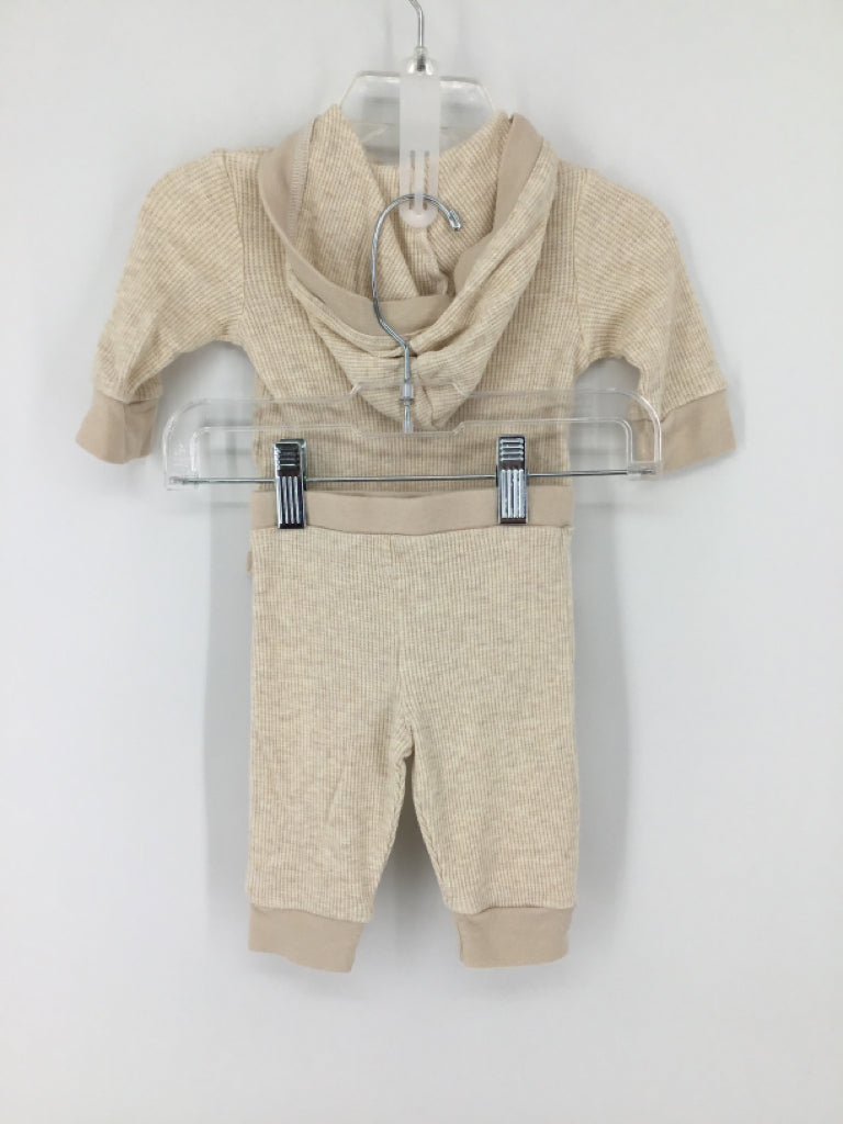 Little Me Child Size 3 Months Tan Solid Outfit - boys