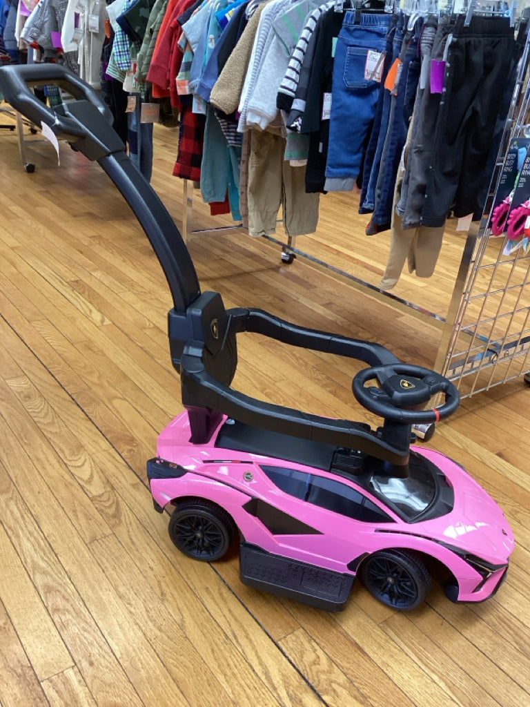 Olakids 3 in 1 Ride on Push Car Lamborghini
