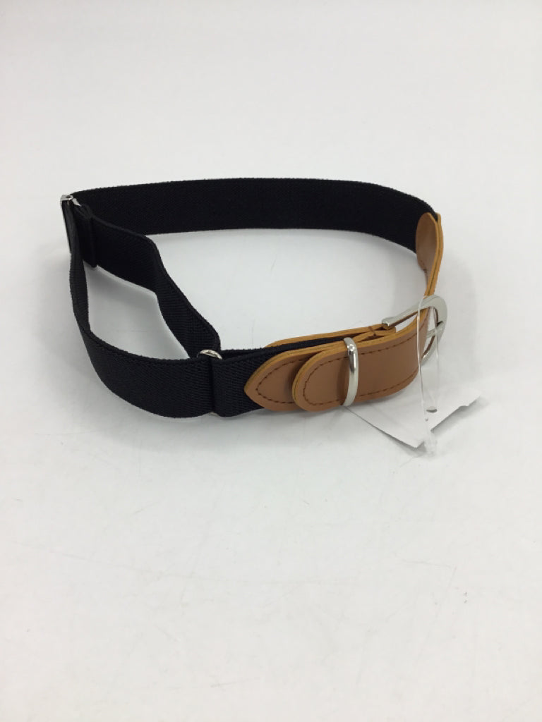 brandless Child Size Toddler Black Solid Belt/Suspenders