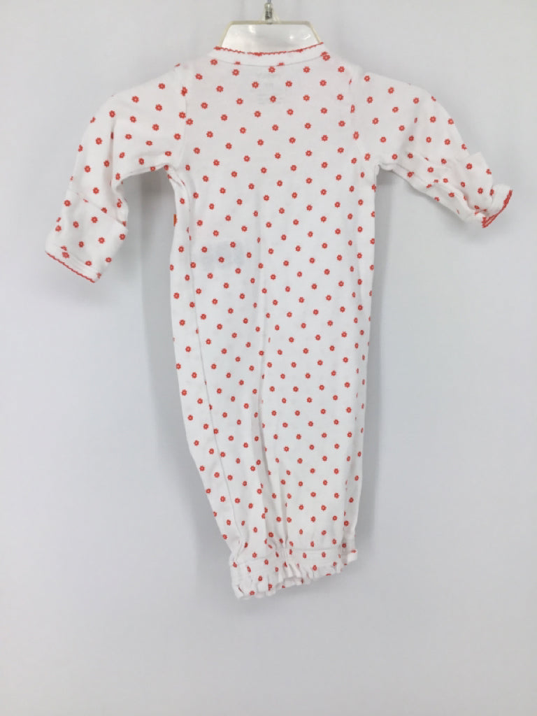 Carter's Child Size 0-3 Months Coral Sleepers