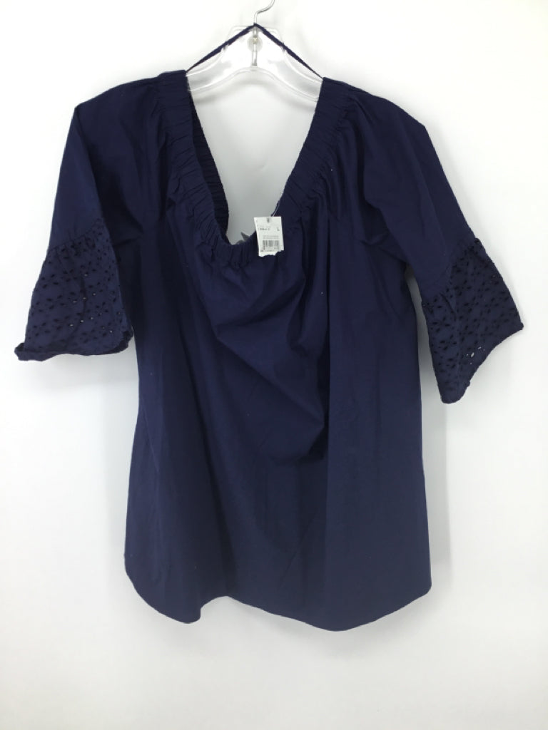 Motherhood Maternity Size L Cotton Blend Top
