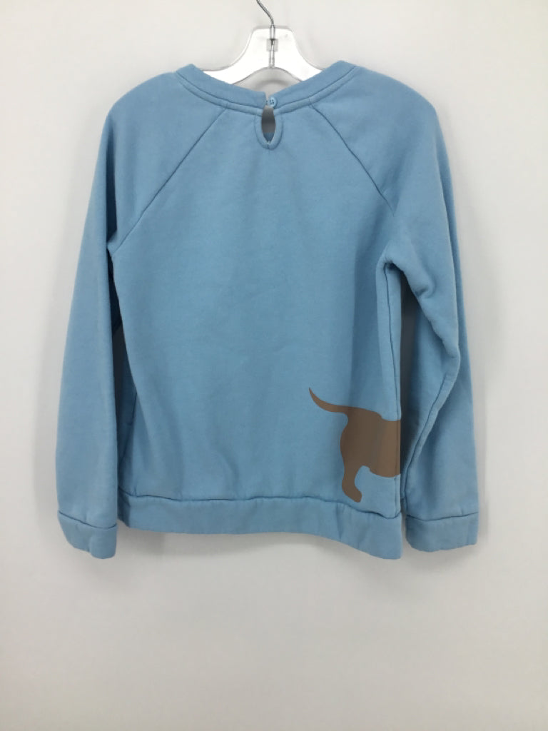 Lands' End Child Size 10 Blue Sweatshirt - girls