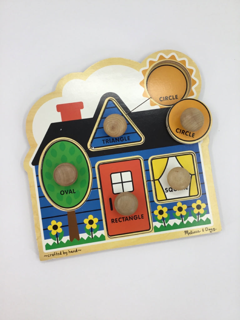 Melissa & Doug First Shapes Jumbo Knob Puzzle