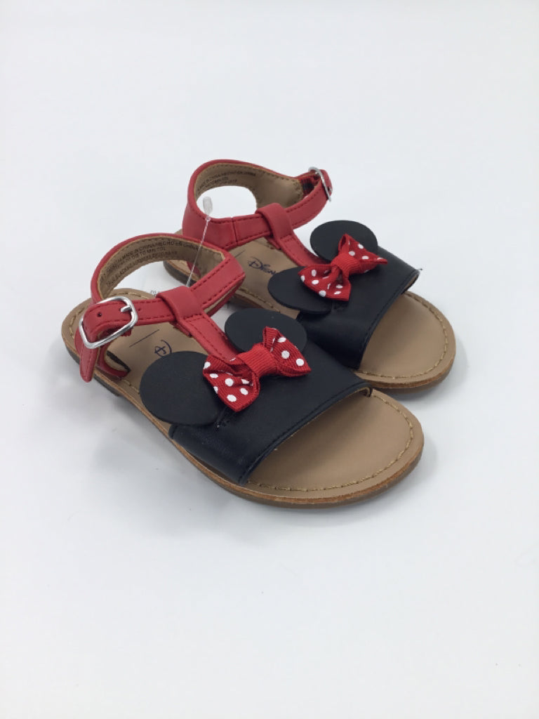 Baby Gap Child Size 7 Toddler Red Sandals/Flip Flops