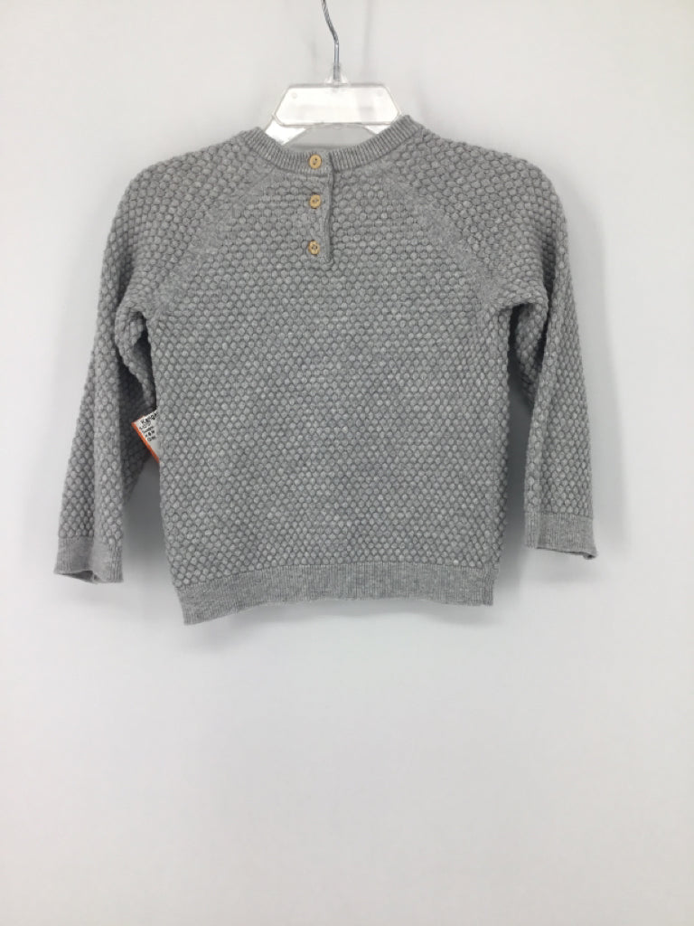 H & M Child Size 12-18 Months Gray Sweater - girls