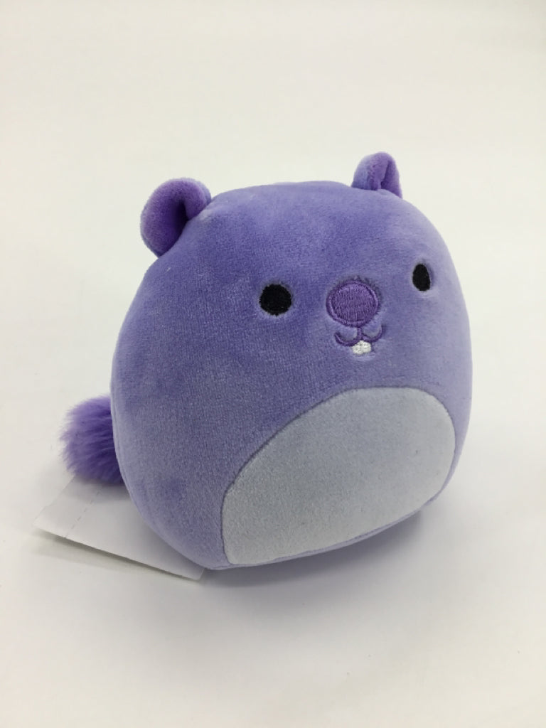 Squishmallows Purple Groundhog Plush - 5"