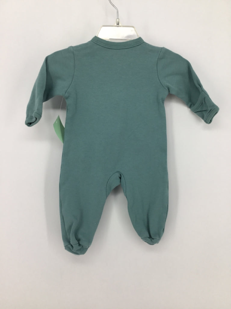 Aablexema Child Size 0-3 Months Blue Sleepers