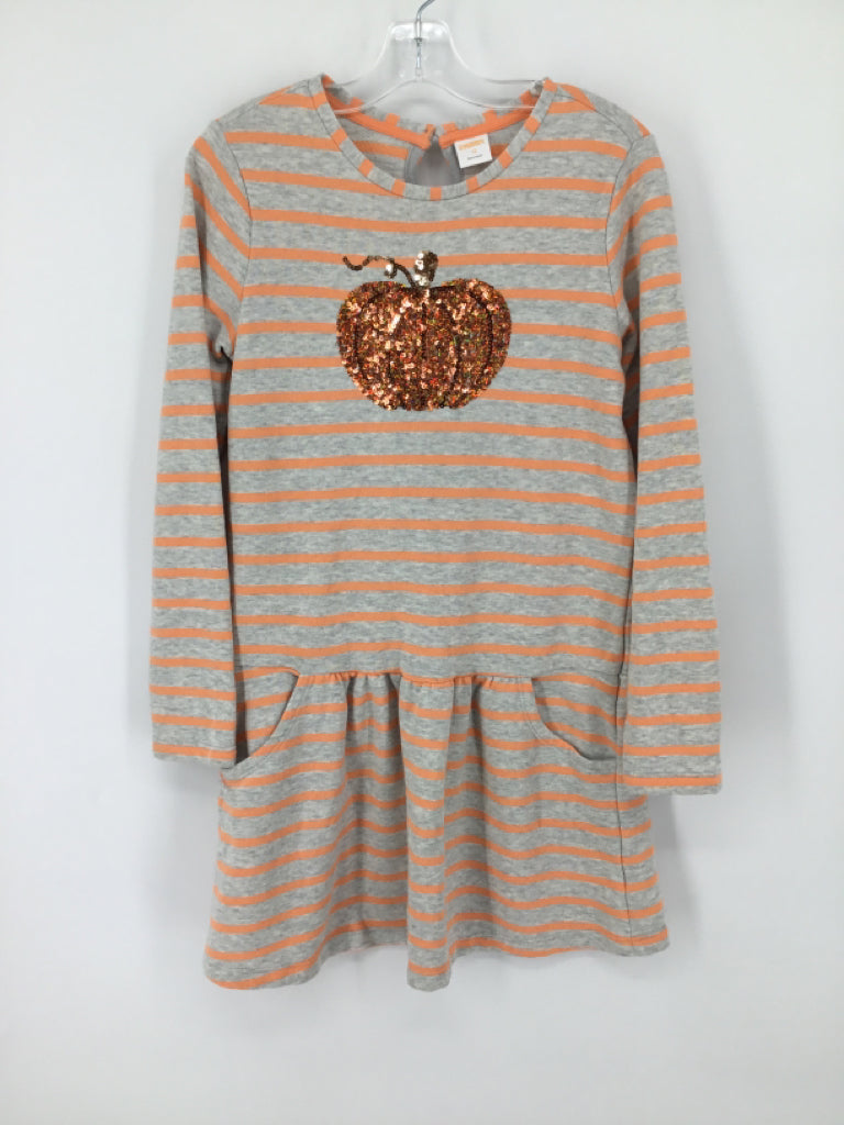 Gymboree Child Size 12 Orange Halloween Dress