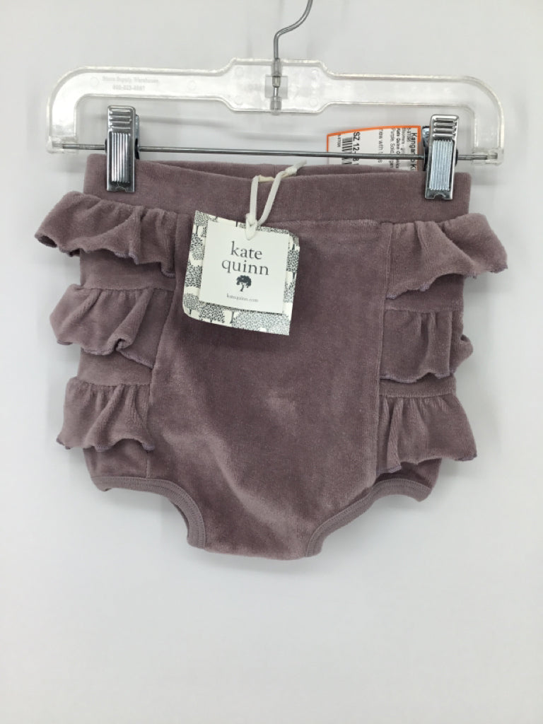 Kate Quinn Organics Child Size 12-18 Months Purple Bloomers - girls