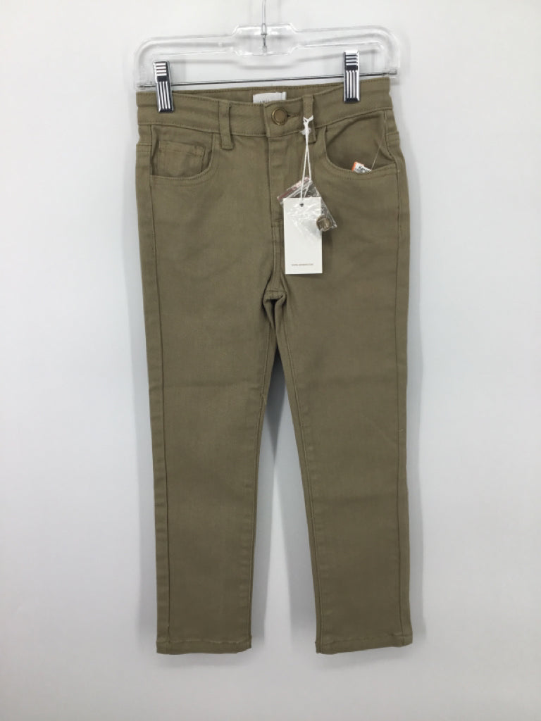 Jamie Kay Child Size 5 Green Solid Pants - boys