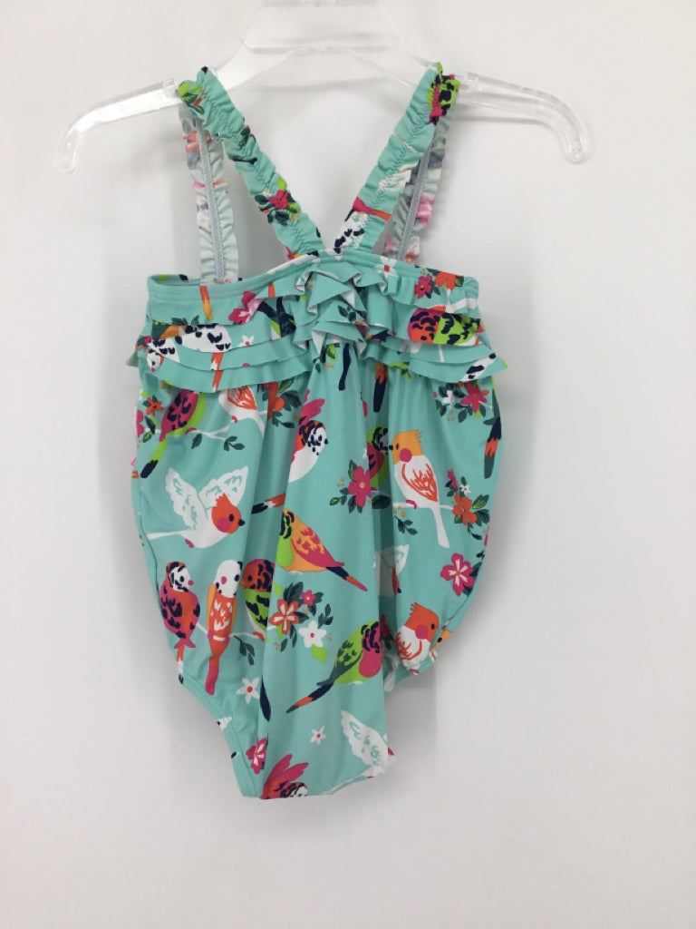 Hatley Child Size 6-9 Months Blue Swimwear - girls