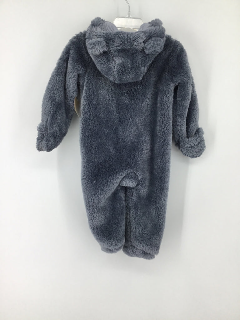 Carter's Child Size 9 Months Blue Solid Outerwear - boys