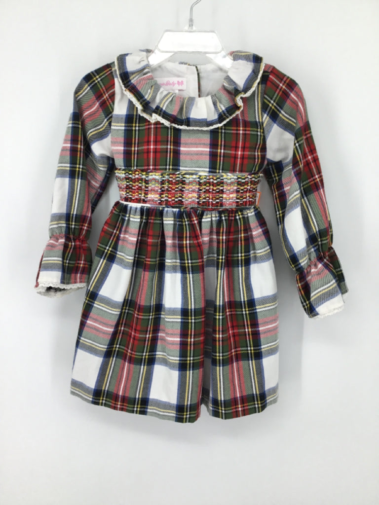 Bonnie Baby Child Size 2 Red Dress - girls